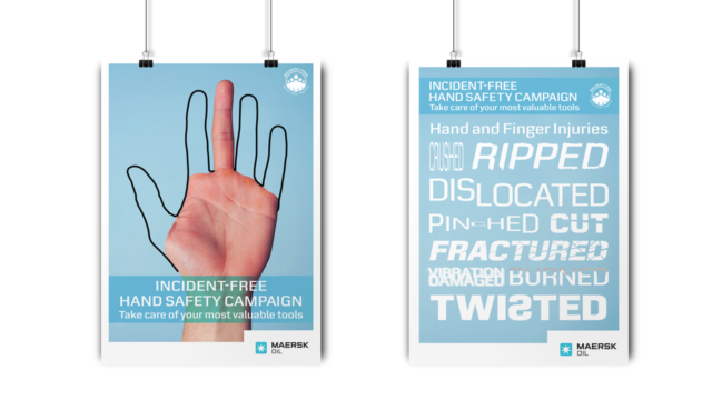 Maersk Oil - Hand Safety Campaign | Myriad Global Media